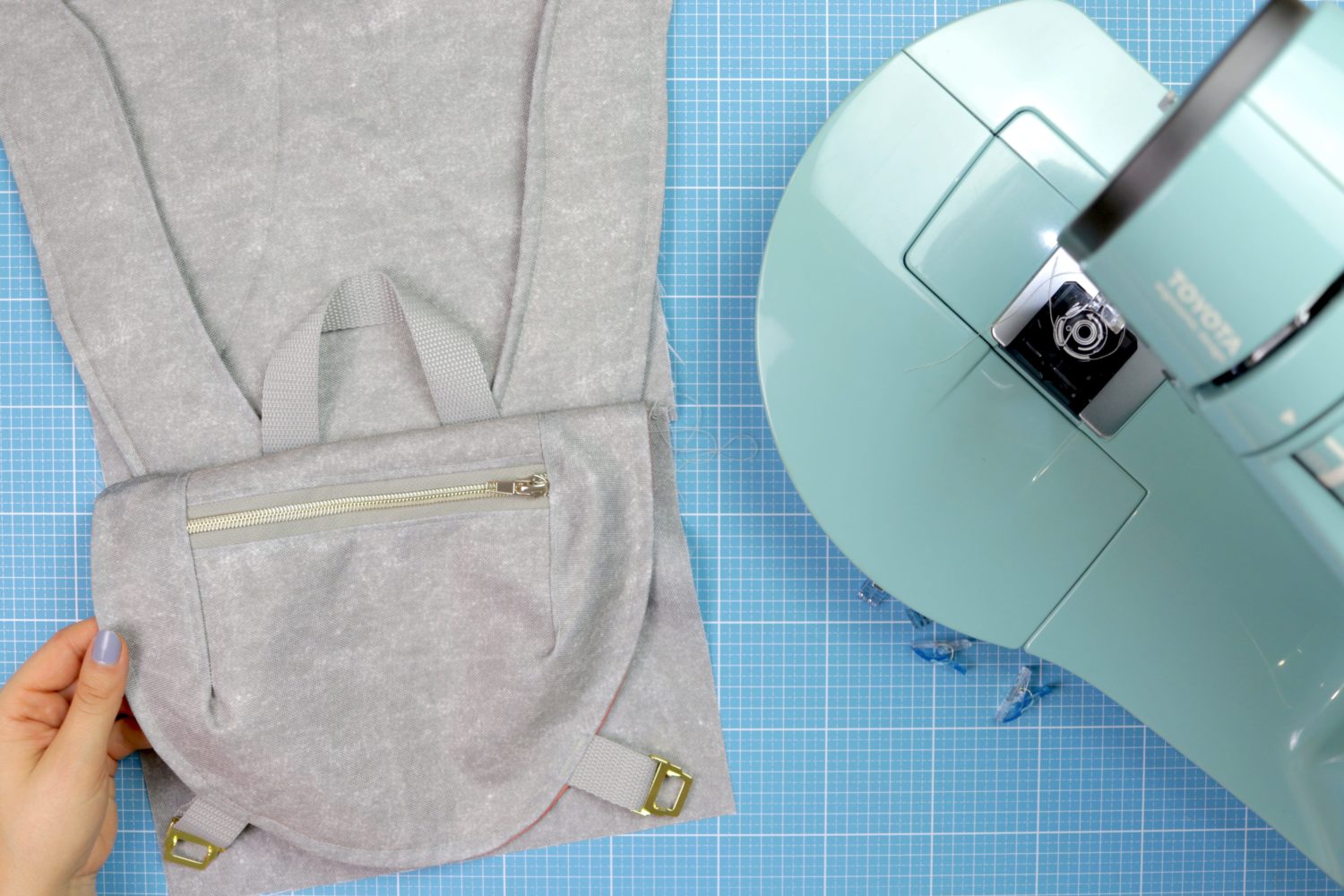 Patron gratuit : Coudre un sac à dos en toile | Snaply Magazine
