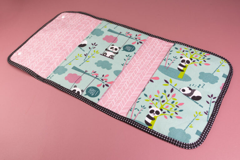 Patron gratuit : Coudre un mini sac à langer | Snaply Magazine