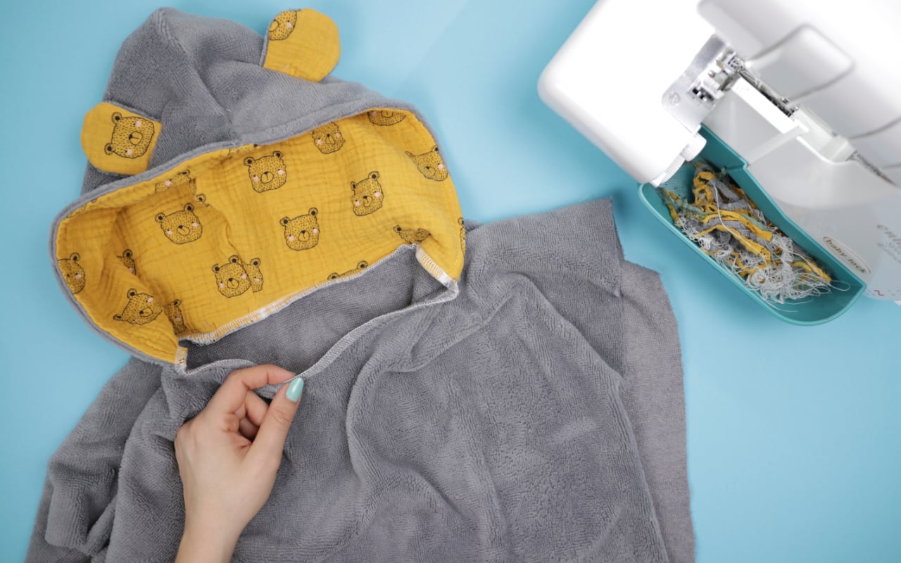 Tuto cape de bain facile à coudre | Snaply Magazine