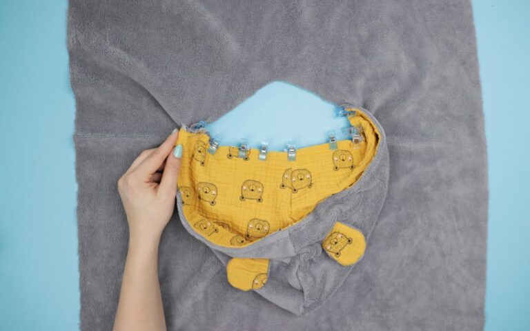 Tuto cape de bain facile à coudre | Snaply Magazine
