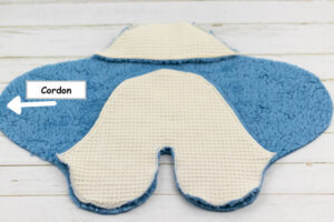 Couverture emmaillotage bébé avec motifs - Mon Petit Ange