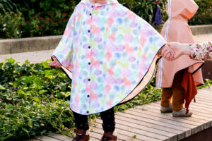 Cape De Pluie Enfant Unisexe - Imperméable Et Respirante - À Capuche - Motifs Mignons - Pour École, Sorties, Urgences