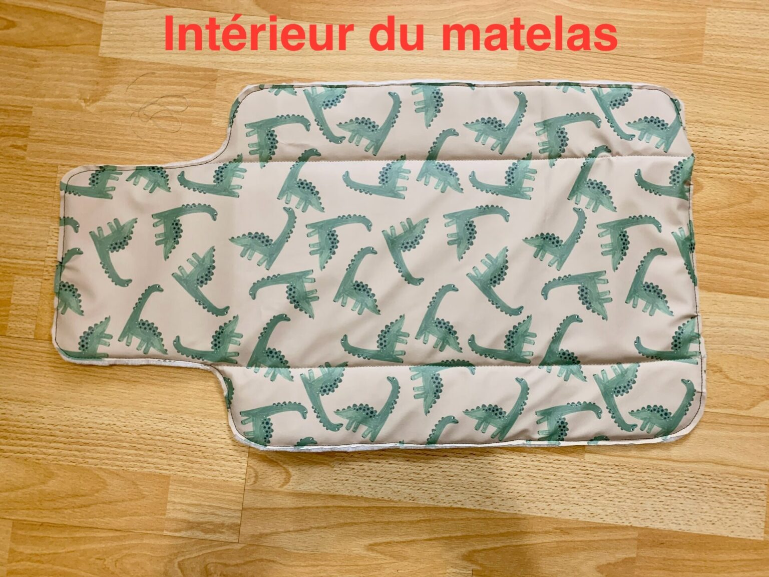 Patron gratuit : Matelas à langer nomade et serviette - Snaply Magazine