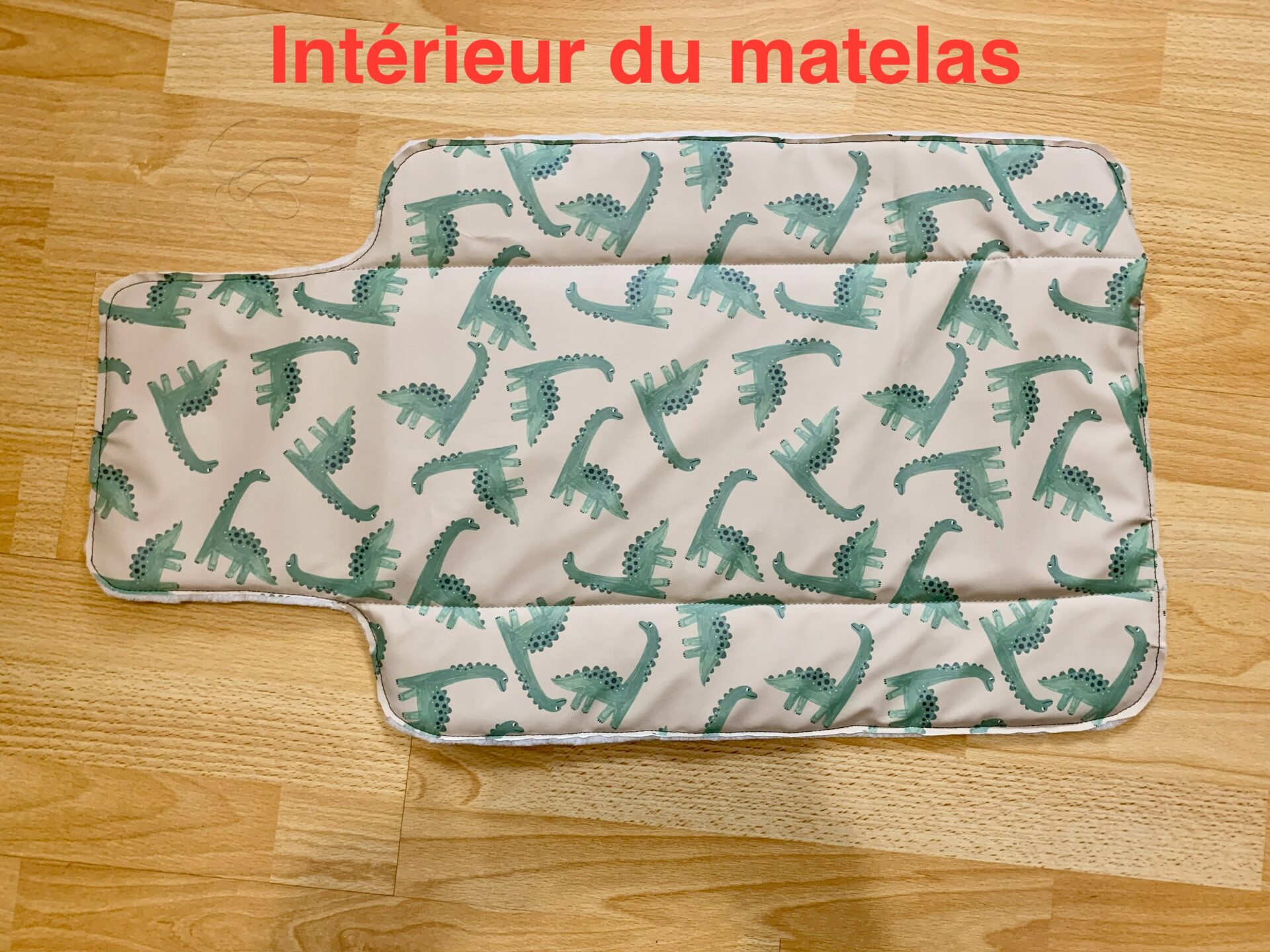 Patron gratuit : Matelas à langer nomade et serviette - Snaply Magazine
